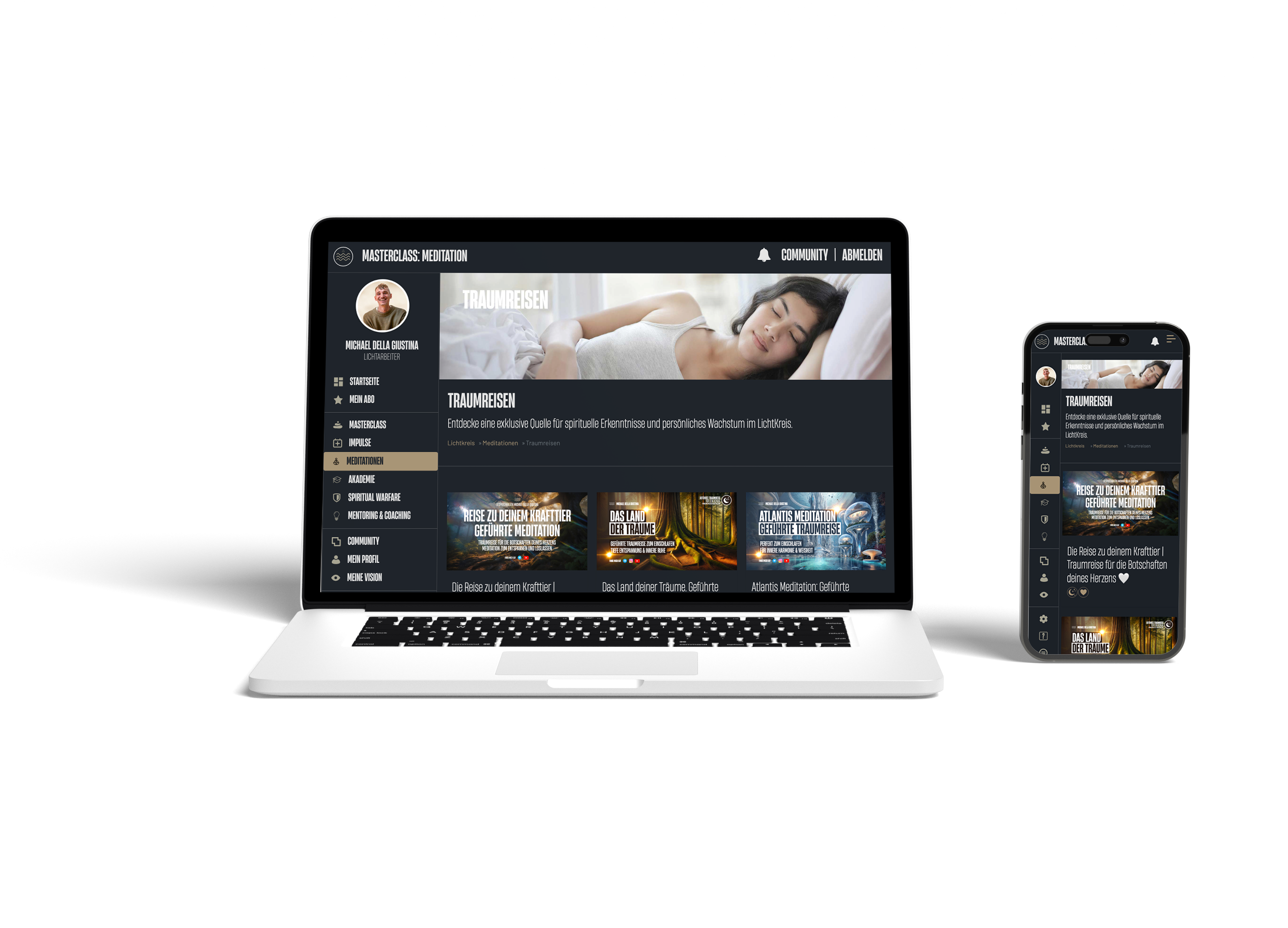MasterClass Meditation Mockup